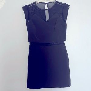 Express Black Mesh Dress.